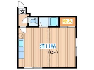 ツインブランシェ東館の物件間取画像